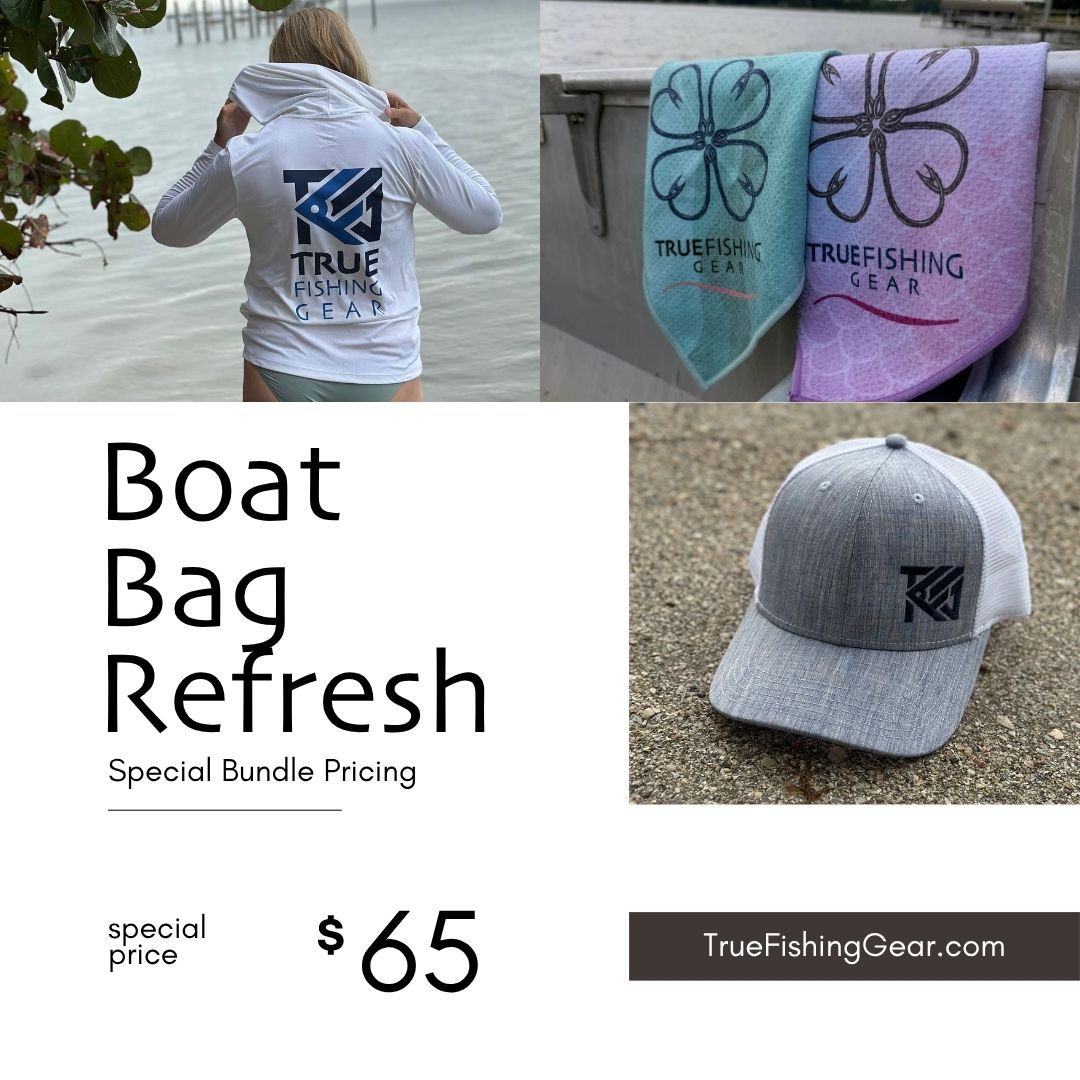 Boat Bag Refresh — White Hoodie