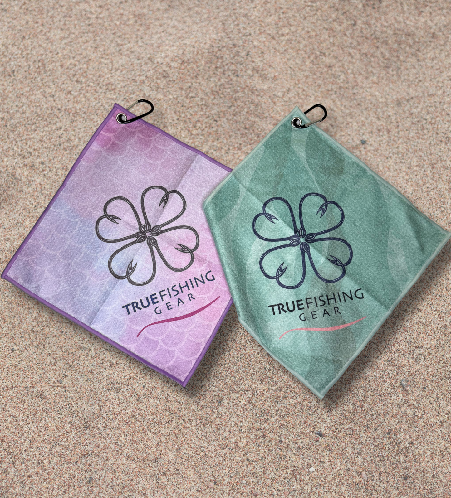 CleanCatch Fishing Towel – Microfiber Waffle Weave, Women’s Fishing Towel