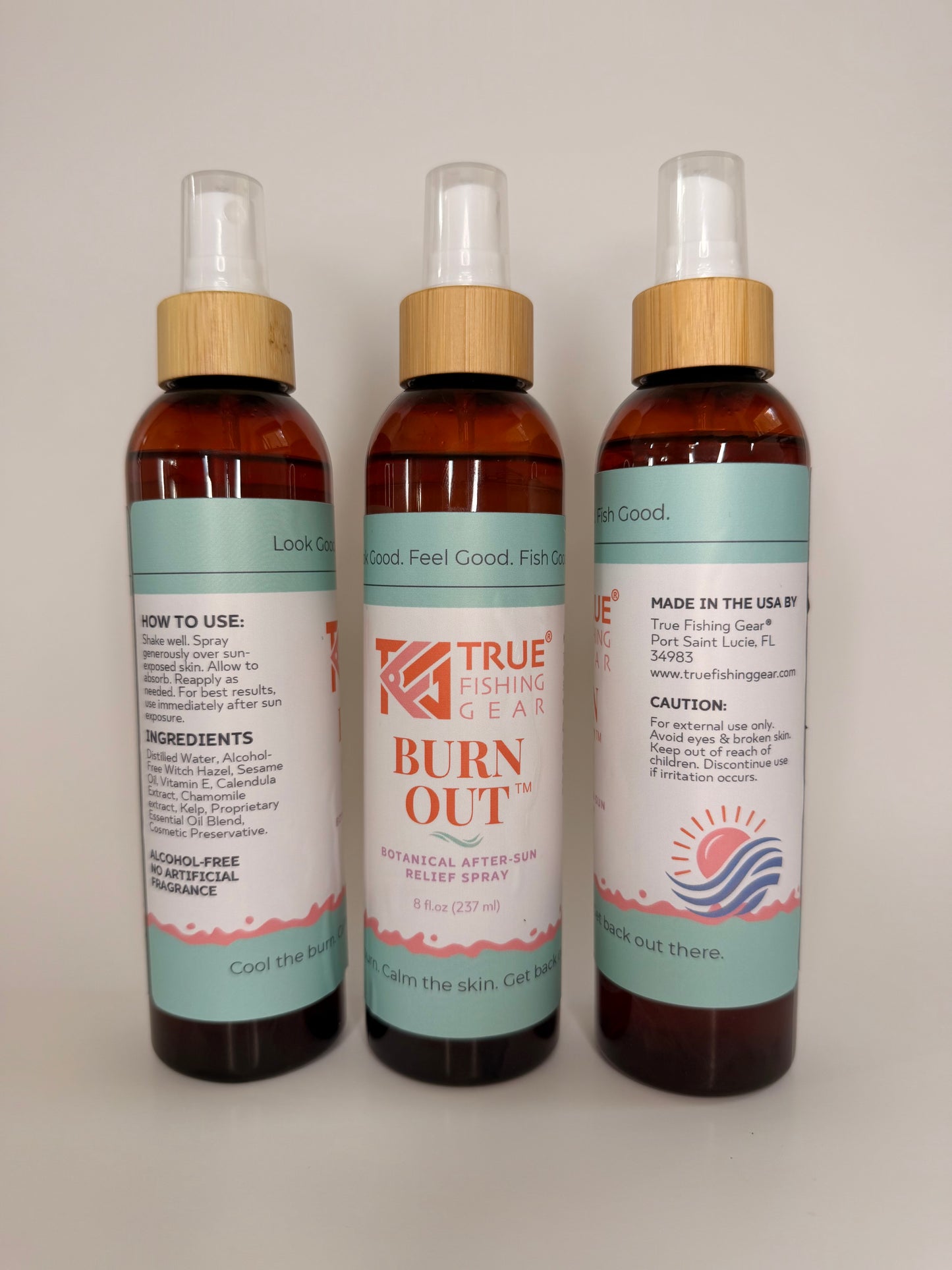 Burn Out™ Botanical After-Sun Relief Spray — 8 fl oz