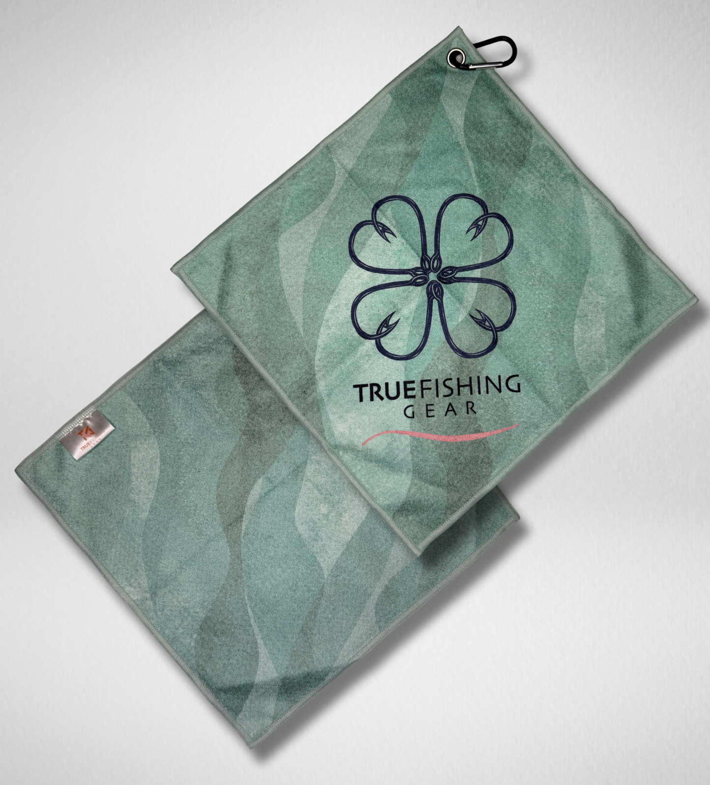 CleanCatch Fishing Towel – Microfiber Waffle Weave, Women’s Fishing Towel